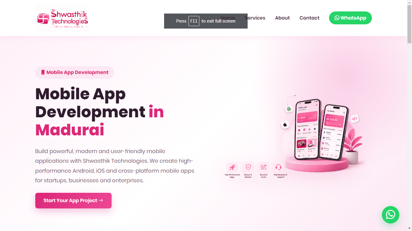 Home Page Preview